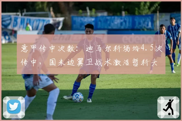 意甲传中次数:迪马尔科场均4.5次传中,国米边翼卫战术激活哲科头球